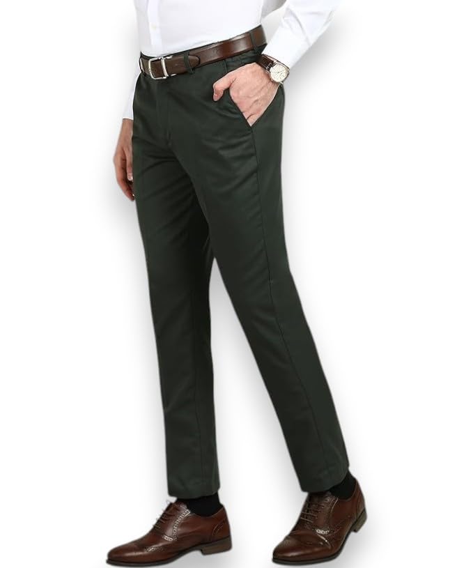 Elegance Men's Formal Trousers | Slim Fit Men's Wear Trousers | Formal Pant Trousers | Trouser for Men-image-39