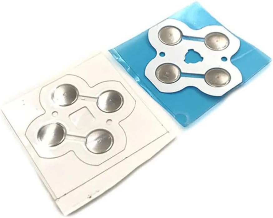 Cross Key ABXY Button Membrane Button Stickers Conducting for Nintendo 3DS New 3DS XL LL Controller (for 3DS LL XL)