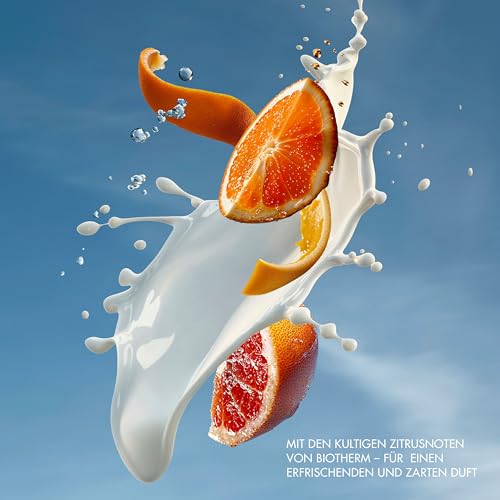 Biotherm Lait Corporel L'Original, feuchtigkeitsspendende Körperlotion mit Life Plankton für geschmeidige Haut, sanfte Körperpflege mit zartem Zitrusduft, Bodylotion für hydratisierte Haut, 400 ml