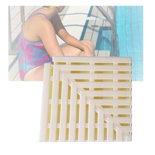 Grille de drainage de piscine extérieure 35cm pour terrasse et ferme