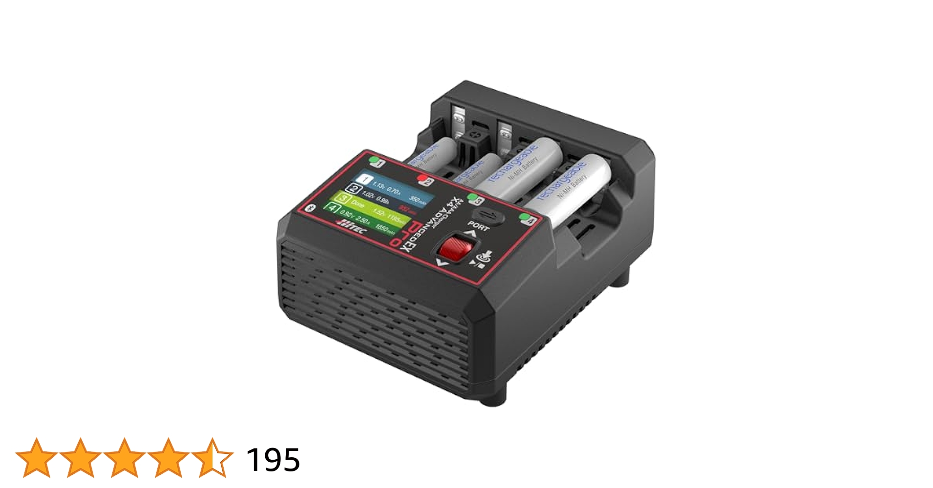 ハイテックX4ADVANCEDプロ充電器 ハイテックX4ADVANCEDプロ充電器 単三/ 単四充電器 AA/AAA
