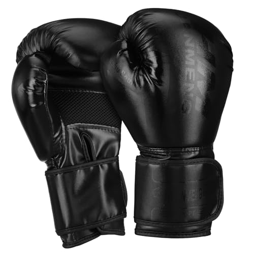 Gants de boxe POPETPOP en cuir PU antidérapants et confortables pour hommes