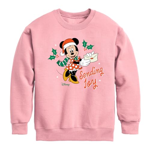 Disney - Sending Joy - Toddler & Youth Crewneck Fleece Sweatshirt
