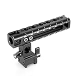 SmallRig Camera Handle Grip QR Top Handle with Nato Clamp, 15mm Rod Hole - 1649
