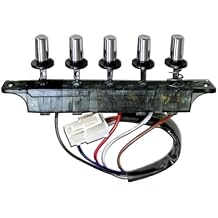 Range Hood Keyboard Switch - Universal Piano Type 5 Button Control Board