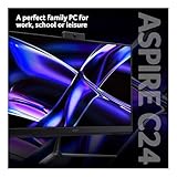 acer Aspire C24-B All-in-One Desktop PC 23.8 Inch Full HD 120Hz Intel N150 Quad Core 8GB RAM 256GB SSD Windows 11 Home WiFi 6 - Black - DQ.BPGEK.006 - Image 6