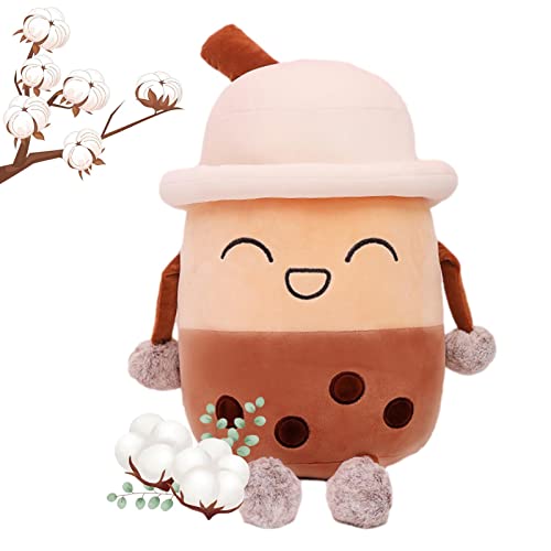 Dusehu Peluche de té de Burbujas Relleno,Juguetes de Peluche de té de Burbujas de Leche - Muñeco de Peluche de té de Burbujas Supersuave, Almohada de cojín para niños Cover