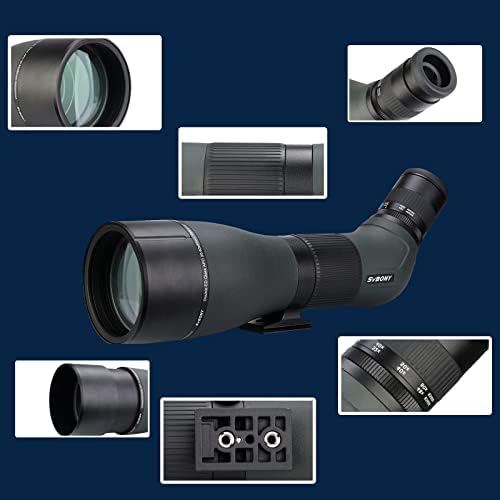 Longue-Vue Svbony SA405 20-60x85mm - Pour Observation Des Oiseaux, Étanche IPX6, Compatible Caméra WiFi