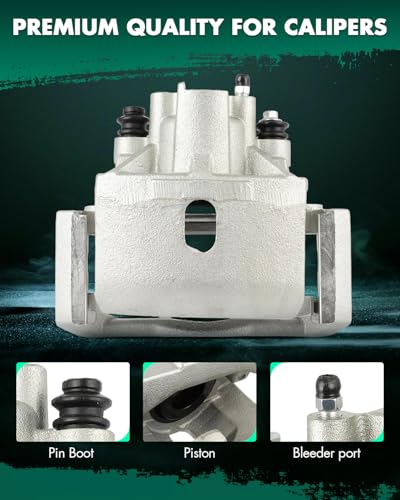 Image of SCITOO 18B4836A Rear Right Disc Brake Caliper w /Bracket Fit For Dodge For Durango 2003,For Dodge For Ram 1500 Van 2003, Single Piston
