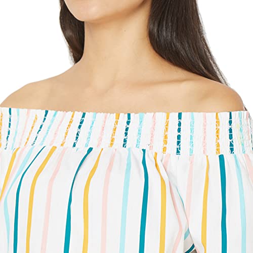 Image of Spykar Women's Cotton Regular Fit Indigo Shirts