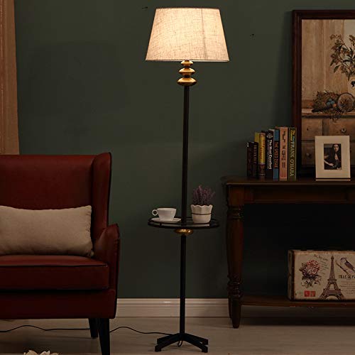Lámpara de pie para dormitorio y salón con luz cálida decorativa 6