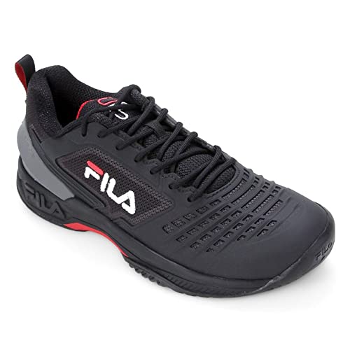 Tênis Fila Axilus Ace Preto e Vermelho-41