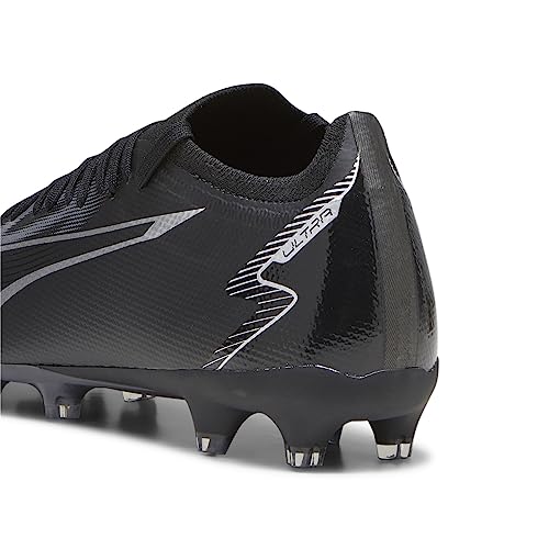 PUMA Ultra Match Fg/Ag erkek futbol ayakkabısı, Puma Black Asfalt, 41 EU
