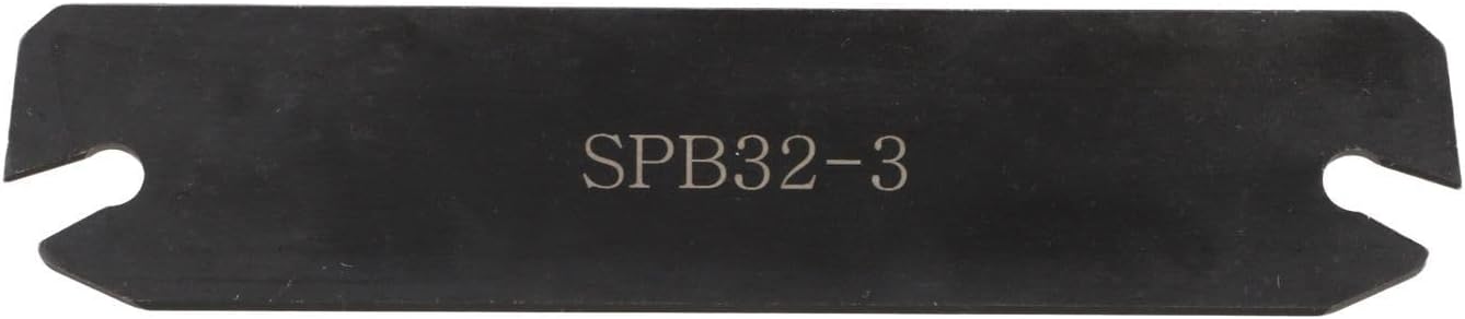 SPB32-3 Grooving Insert Holder for ZQMX 3N11-, Indexable Cutting Tool Bar, For CNC Lathe Grooving Tool, Metal Cutting Off Holder, Grooving Tool Rod, 150mm Length, 32mm