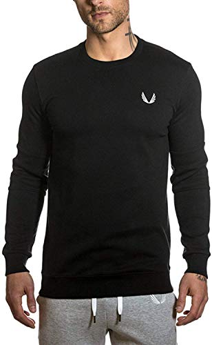 パーカー スウェットシャツ 無地 長袖トレーナー メンズ フィットネスウェア フード付き