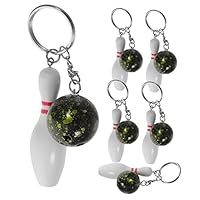 ボウリングピン型キーホルダー2個セット ボウリングピン型キーホルダー2個セット Amazon.co.jp