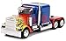 Jada Optimus Prime Truck with Robot on Chassis from Transformers Movie Hollywood Rides Series Diecast Model, 1:32 Scale