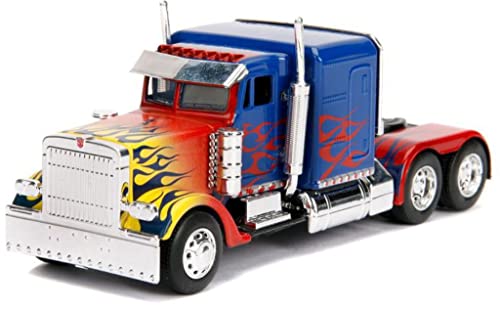 Reviews de Optimus prime caricatura , listamos los 10 mejores. 39 Jada Optimus Prime Truck con Robot en chasis de Transformers Movie Hollywood Rides Series Modelo Fundido a Troquel, Escala 1:32