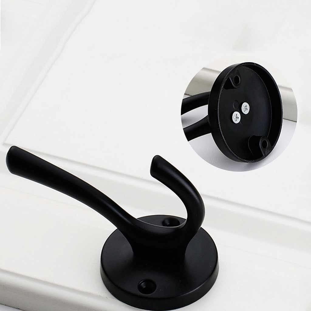 Zinc Alloy Metal Hook Cabinet Wardrobe Coat Hook Kitchen Bathroom Wall Single Hook Furniture Coat Hook(D)