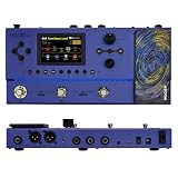 MOOER GE200 Plus Li Guitar Processore Multieffetti con Batteria Ricaricabile, Luce Ambiente LED, Controllo USB MIDI