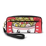 Estuche de viaje para cosméticos Tamaño: 5,5 cm, altura 8,5 cm, longitud 20 cm, diseño de perfil bajo.