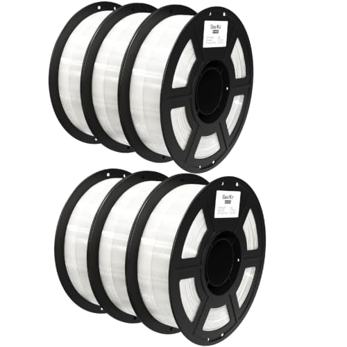 GratKit PETG Translucent 1kg - Transparent (6-pack)