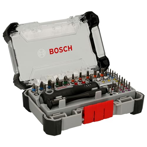 Bosch Accessories 42–Piece Screwdriver Set Precision and Standard Bits (for Precision Screws, Accessories Screwdriver Bits and Socket Wrenches) – Amazon Edition