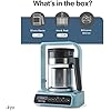 LEVO C - Herbal Oil and Butter Infusion Machine for Large Batches - Botanical Decarboxylator & Oil Infuser Machine - Mess-Free & Easy to Use - Make Infused Gummies, Brownies, Cookies - Midnight Blue