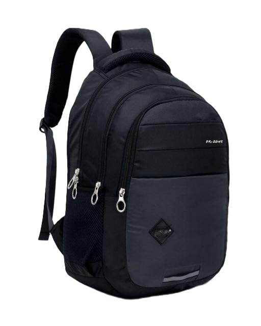 Stylish Laptop Backpack with Padded Compartment Water Resistant Travel School Office Bag Lightweight Durable Design Black Free Size-picture-55