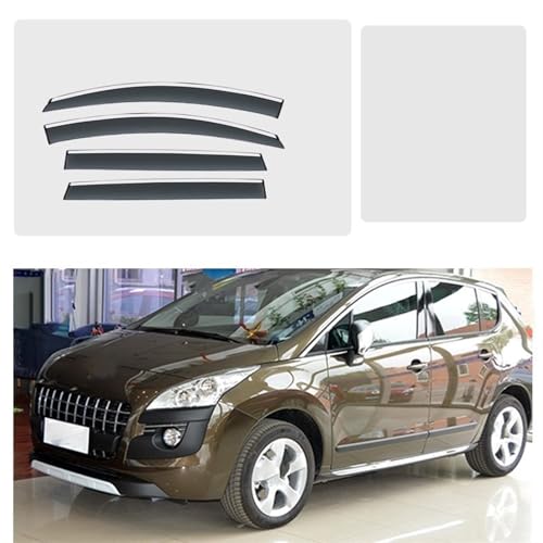Déflecteurs de vent Peugeot 3008 2011 fini la buée en conduisant - 2