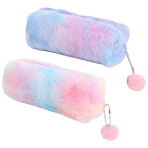 MLPKOI 2 Pièces Trousse à Crayons Arc-en-Ciel,...