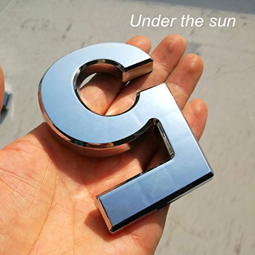 image for 4 Inch Mailbox Numbers 5, Door Address Number Stickers for House/Apart