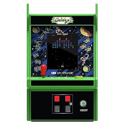 My Arcade Galaga Micro Player Pro: Arcade Classics 2 Games in 1, Retro Gaming
