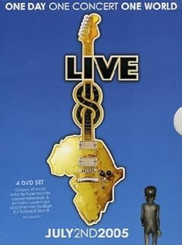 DVD live aid 8 july 2nd 2005 (uk) 4dvd box set dvd Italian Import Book