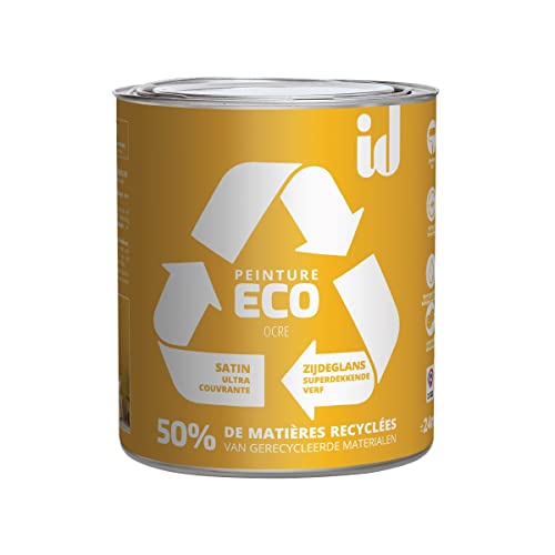 PEINTURE ECO RESPECTUEUSE SATIN OCRE 2L - ID Paris