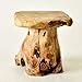 WELLAND Natural Cedar Stump Stool, 14