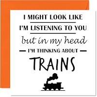 Greeting Card (size) In my Head