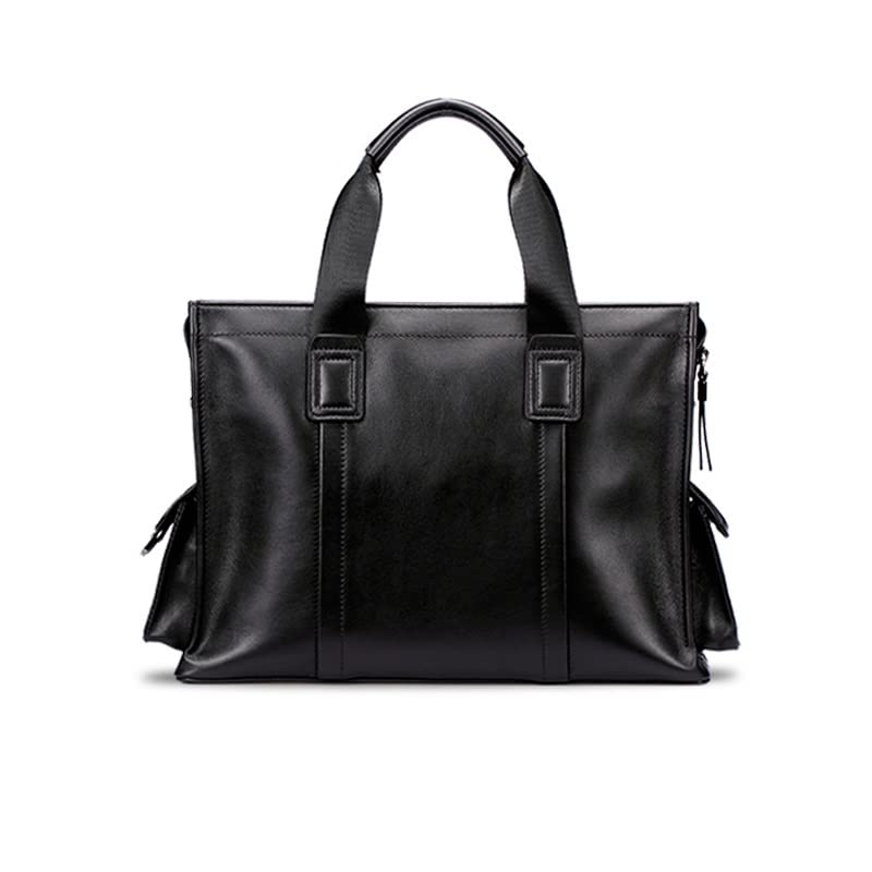 HBJWOV Casual Briefcase Handbag Large Capacity Business Computer Bag Single Shoulder Crossbody Bag2