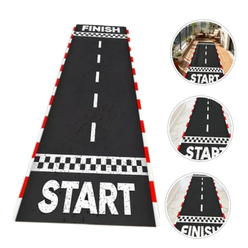 Gadpiparty tapete de pista de carreras absorbente de agua, material diatomita, cojín antideslizante, resistente al desgaste, fácil de limpiar, corredor de pista para interior miniatura 7