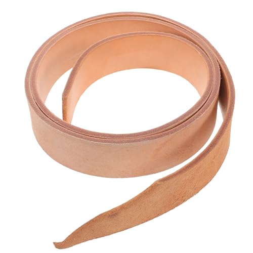 Homoyoyo Fake Leather Belt Strap Thick Craft Strips for Pet Collars Traction Ropes and Craft Projects Handmade Material Easy to Cut