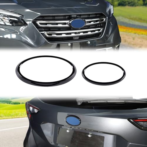 Anillo decorativo para logotipo Subaru Outback 2021 2022: accesorios de rejilla y portón