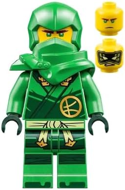 Miniatura 2 de LEGO Ninjago Dragons Rising Lloyd Garmadon Minfigura con espadas duales - Ninja verde a partir de 6 años