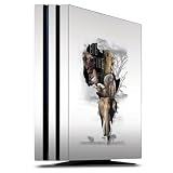 DeinDesign Skin Compatibile con Sony Playstation 4 PRO Pellicola Adesivi Animal Print Mappamondo Animali