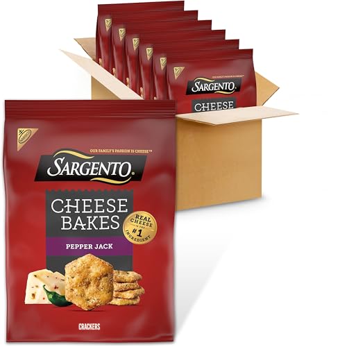 Sargento Cheese Bakes Pepper Jack Crackers