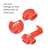 Aiqeer 60 Piezas Conectores de Cable de Scotch Lock, Terminales de Empalme...