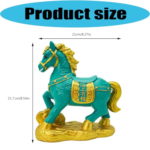 Caja de dinero de caballo de la suerte para evitar perder monedas sueltas 6