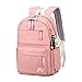 MODRYER Girls Zaino Frigorifero Porta Elementary School Bag Adolescenti Teens Impermeabile Bookbag Junior Studente Primario Studente Dono Daypack Gift,Pink-44 * 30 * 18cm