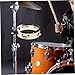 Hoement Bell Tambourine for Drum Set Craft Bells Music Instruments Replaceable Hand Shaking Sturdy and