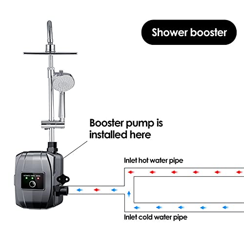 Pressure Booster Pump, LASIEYO 24V Household Water Booster Pump - Image 4