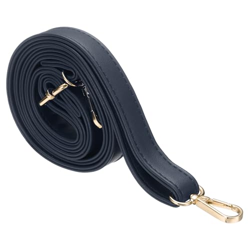 Image of sourcing map Leather Purse Strap Replacement Crossbody, 27.6-51.2 Inch Adjustable Bag Strap Purse Straps for Women Crossbody Bags Shoulder Bag Handbag, Dark Blue